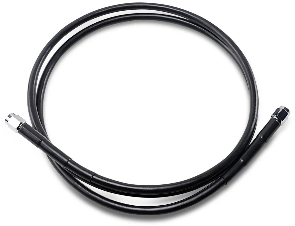 Drag Specialties Universal Bremsleitung 58" Schwarz Vinyl
