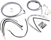 BURLY BRAND Stainless Braided Cable/Brake Line Kit for Ape