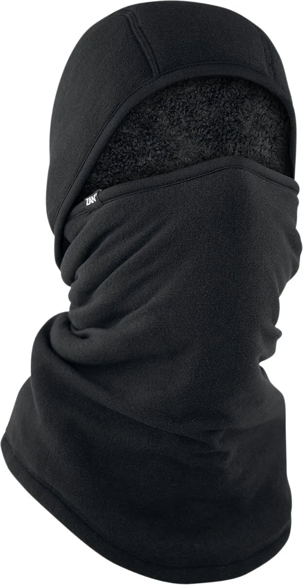 Zan Headgear SportFlex Hi-Pile Balaclava Black