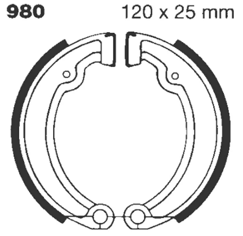 Ebc Standard Bremsbeläge - Organisches Basis-Set - Vorne & Hinten