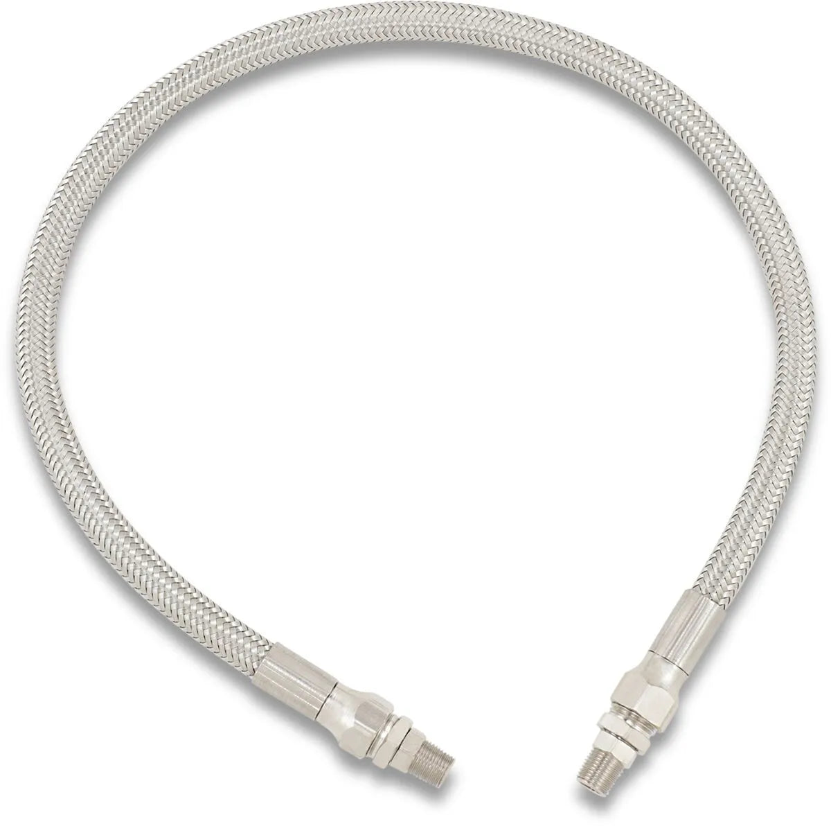 Drag Specialties Universal Stainless Steel Oil Line 22"