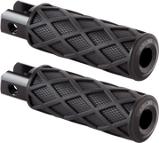Arlen Ness Diamond Foot Pegs - Black