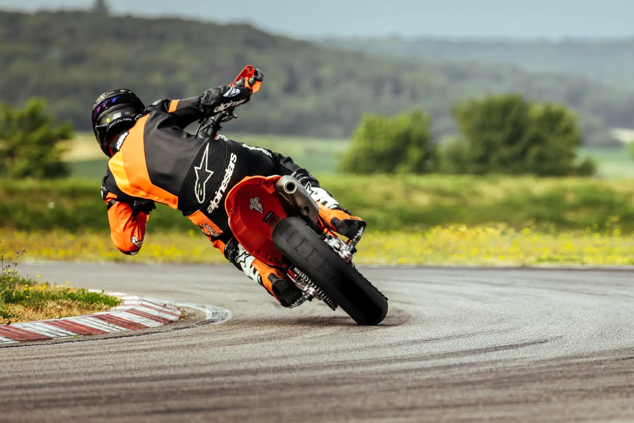 Michelin Power Supermoto Tire - Front 120/80r16 Racing Slick