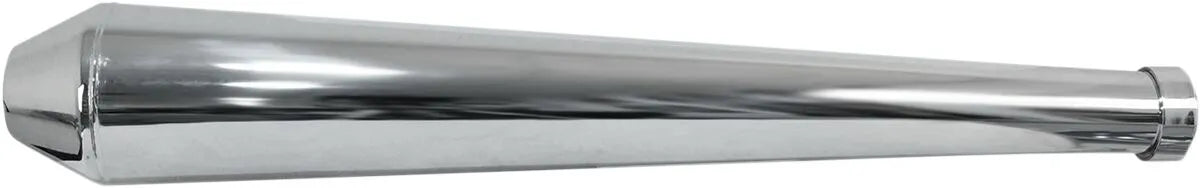 Emgo Megaphone Muffler For 1-3/4" To 1-5/8" Pipes