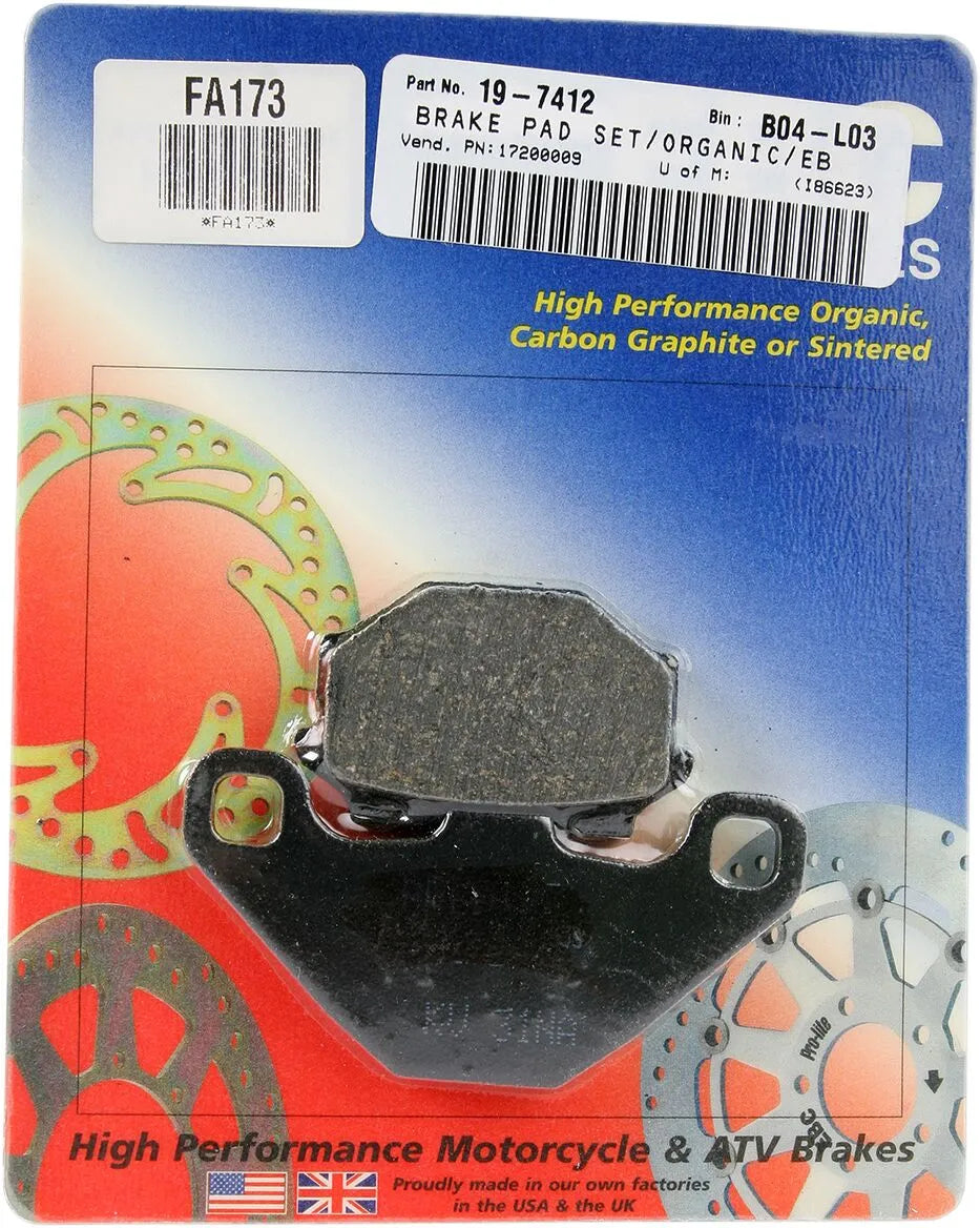 Ebc Organic Base Fa Brake Pads