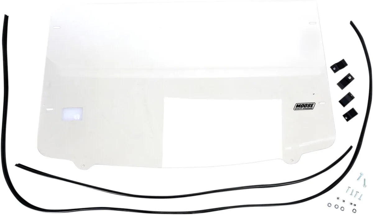 Moose Offroad Full Windshield - Clear Polycarbonate