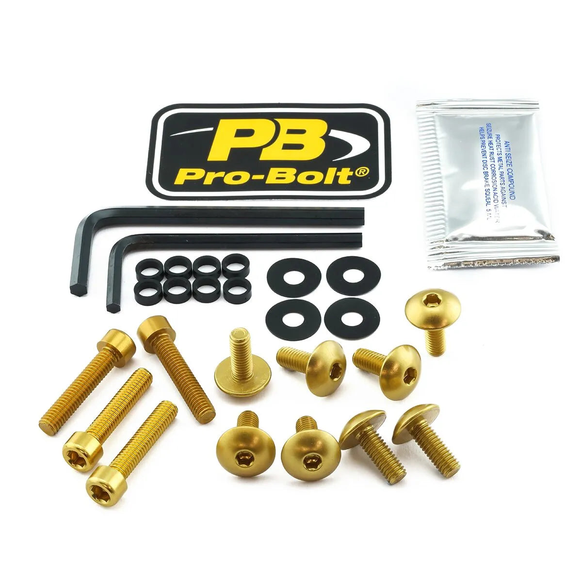 Pro Bolt Aluminium Fairing Bolt Kit For Yamaha