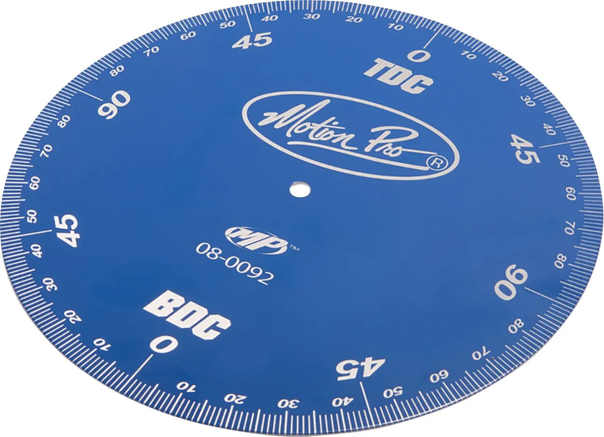 Motion Pro Engine Timing Degree Wheel 6mm Center Hole