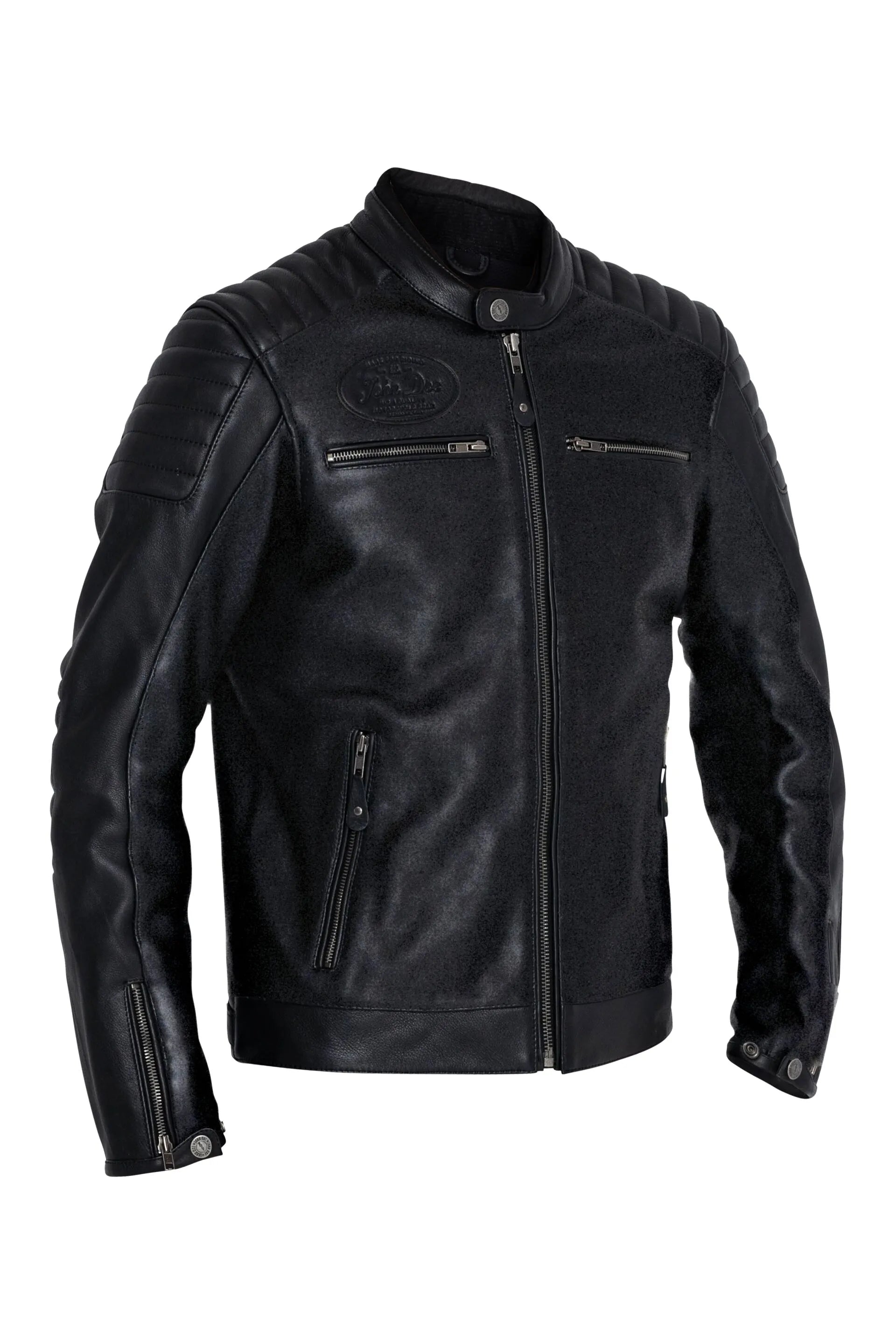 John Doe Dexter Leather Jacket - Black