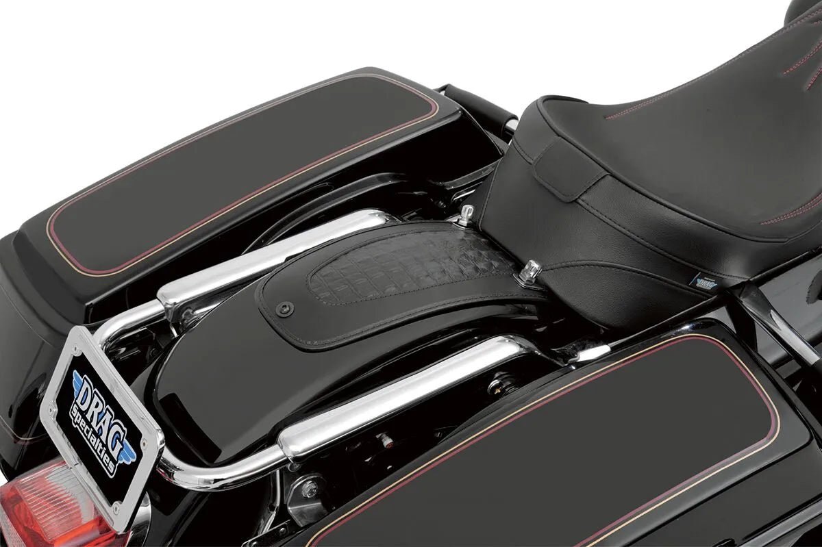 Drag Specialties Seats Gator Leather Rear Fender Bib