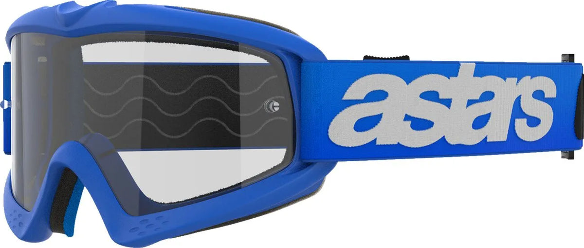 Alpinestars Vision Blaze Youth Goggle Blue Clear Lens