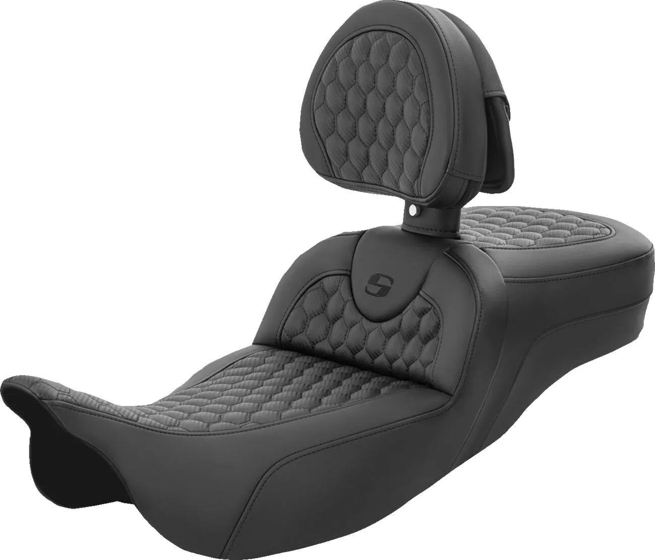 Saddlemen Honeycomb Roadsofa Seat - For Harley Davidson