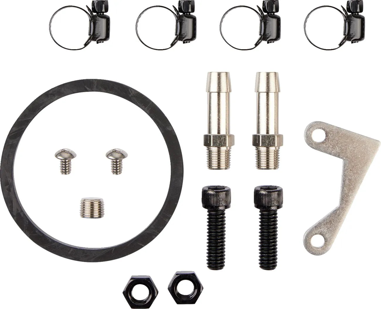 Jagg Oil Coolers Vertical Frame-mount Oil Cooler Kit