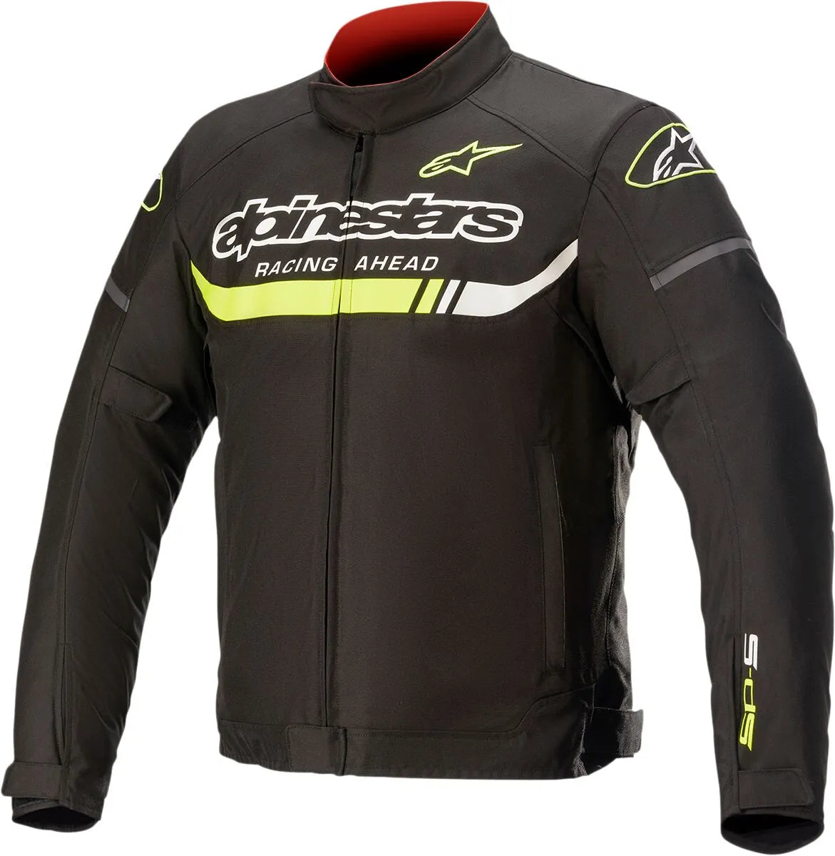 Alpinestars T-sp S Ignition Waterproof Jacket - Black/White/Yellow Fluo