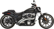 Bassani Xhaust Radial Sweepers Exhaust System - Chrome