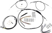 Burly Brand Jail Bar Cable Kit for 14" Handlebars
