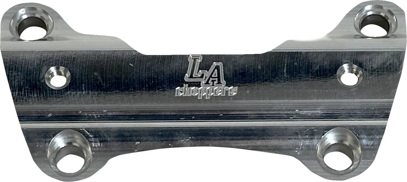 La Choppers Hefty Top Clamp - Polished Aluminum