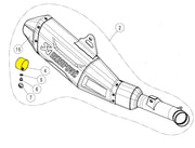 Akrapovic Geräuschdämpfer Einsatz