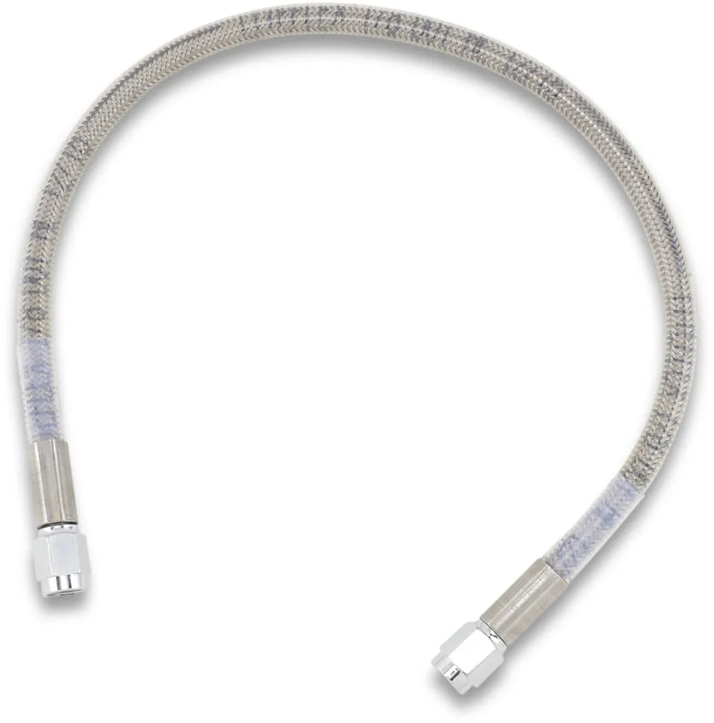 Drag Specialties Universal-Bremsleitung - 16" - Klarlackiert - 816