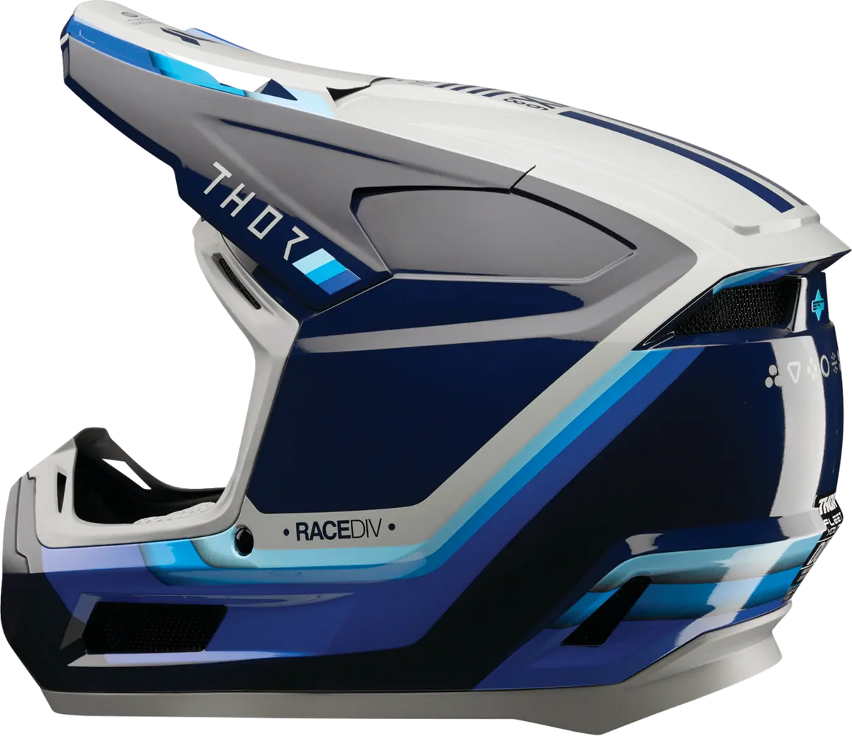 Thor Youth Fleet Defy Helmet Blue/Gray