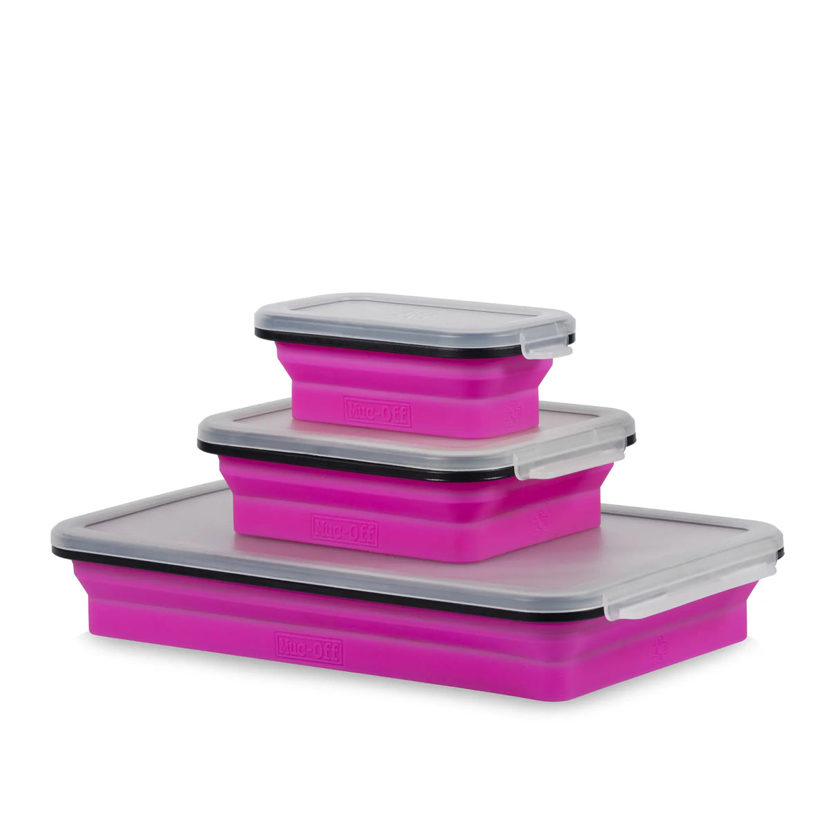 Muc-Off Collapsible Magnetic Silicone Organizer Trays Triple Pack