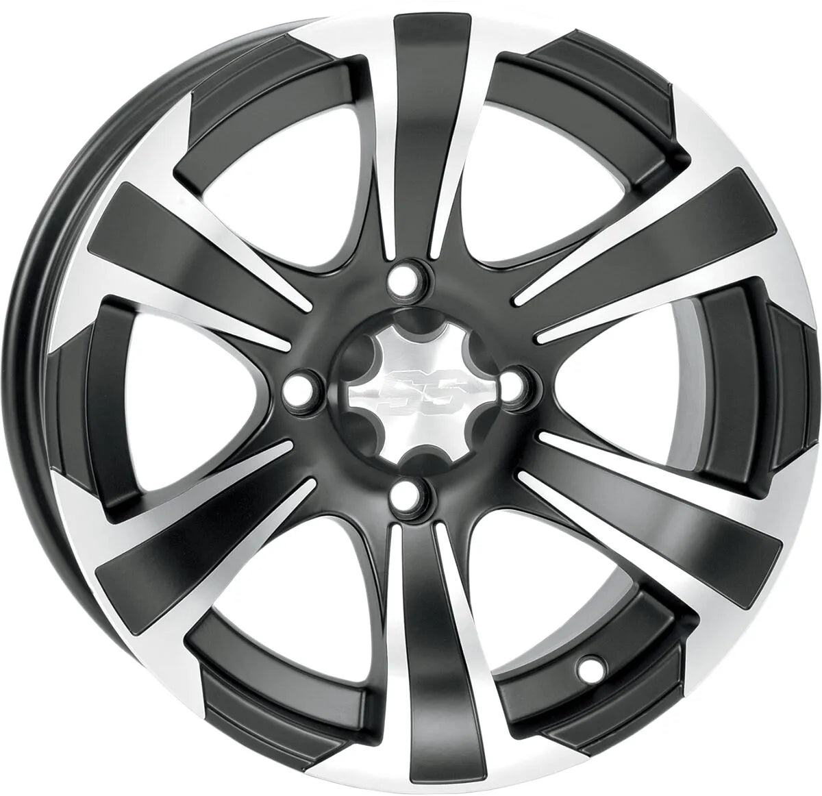 Itp Ss312 Alloy Wheel - 12 Inch Black