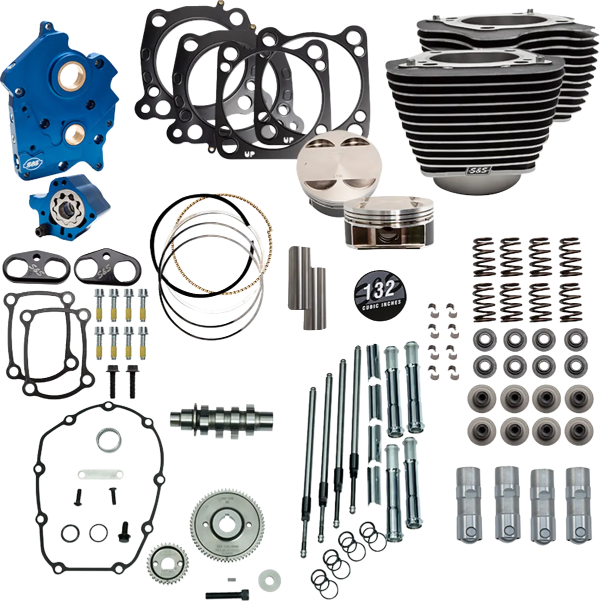S&S Cycle 132" Power Package for M8 VVT Engines