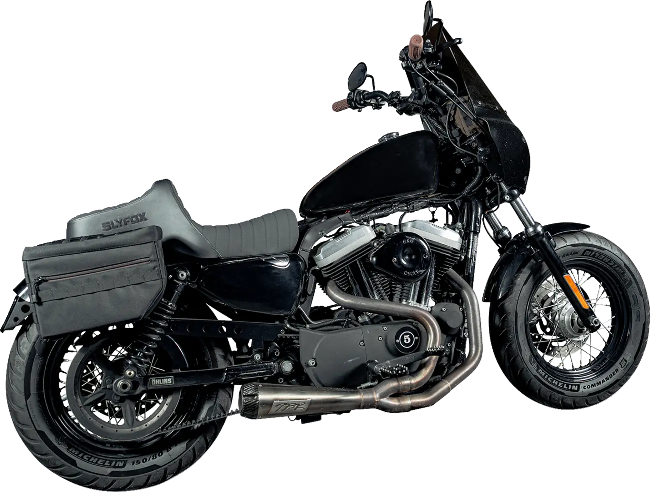 Slyfox High Noon Seat - Ultimate Comfort - For Harley Davidson