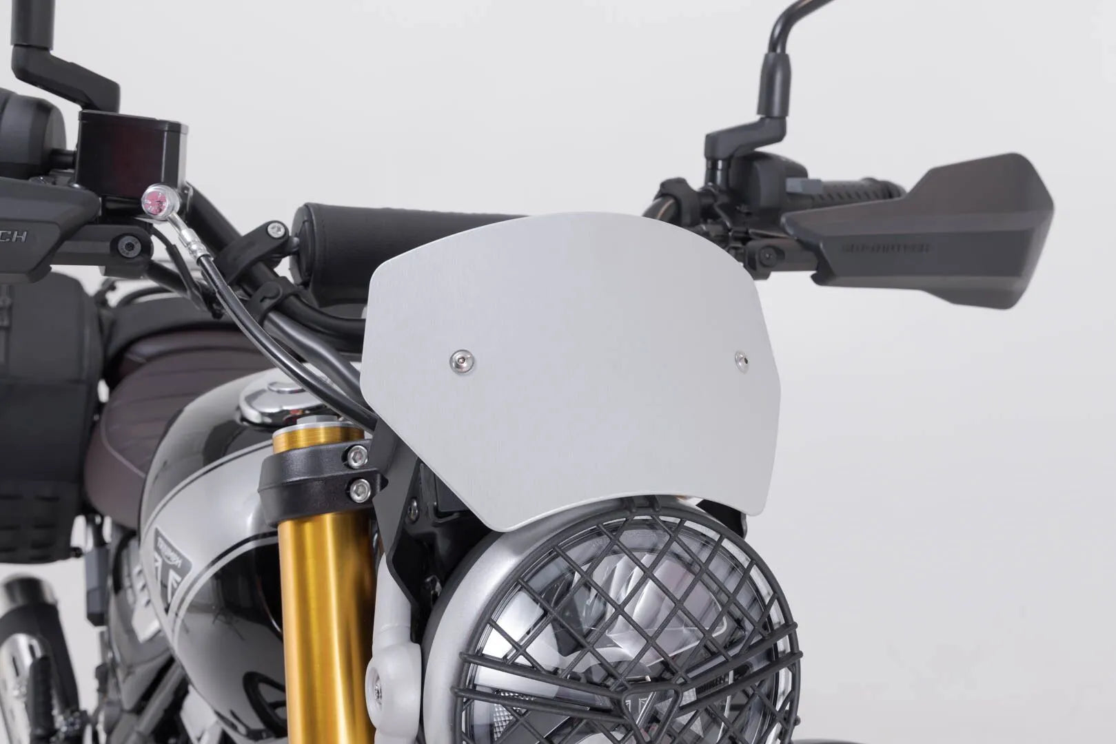 Sw-motech Windscreen - Silver Aluminum Windshield