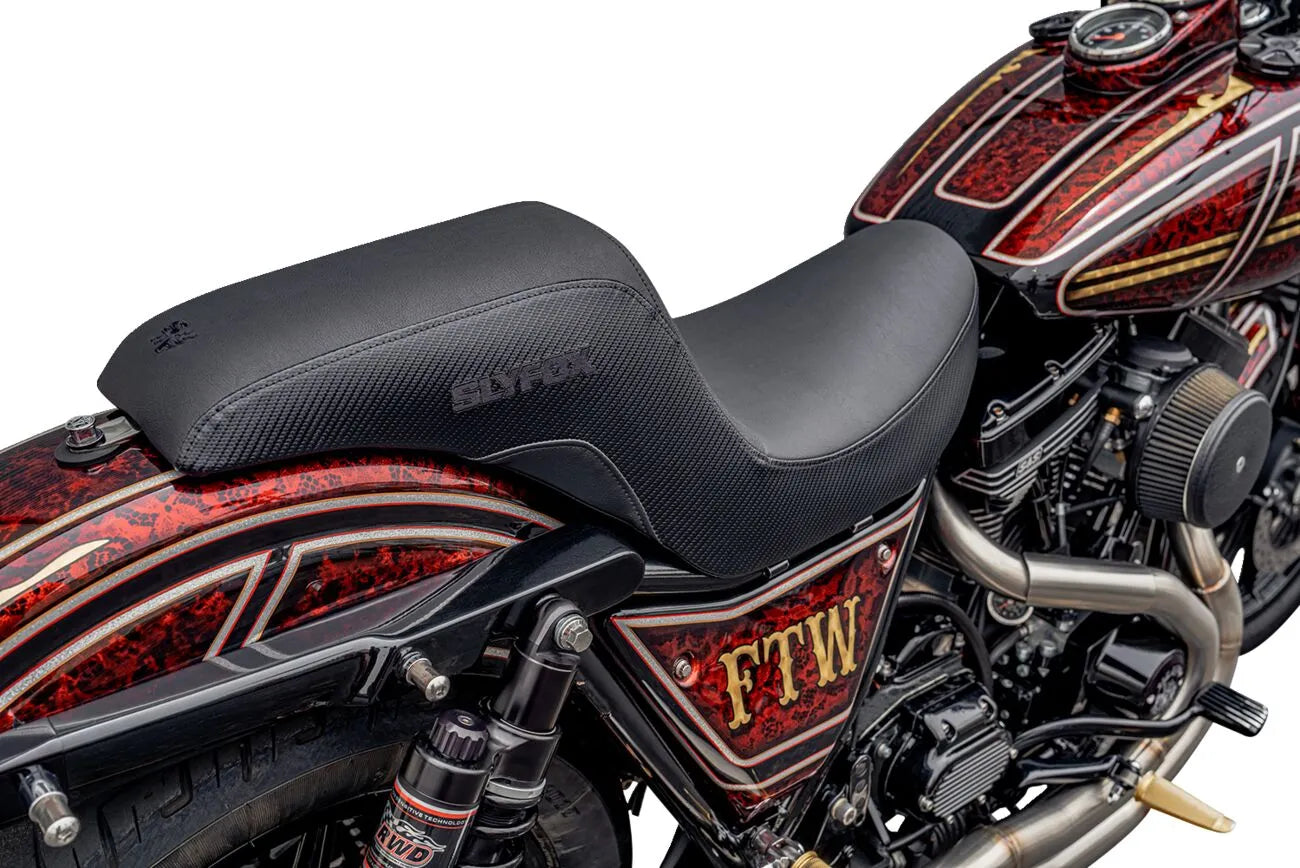 Slyfox Drifter Seat - Maximum Comfort & Style - For Harley Davidson