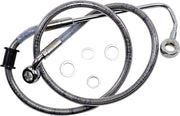 Drag Specialties Edelstahl Bremsleitungssatz Vorne Oben Abs