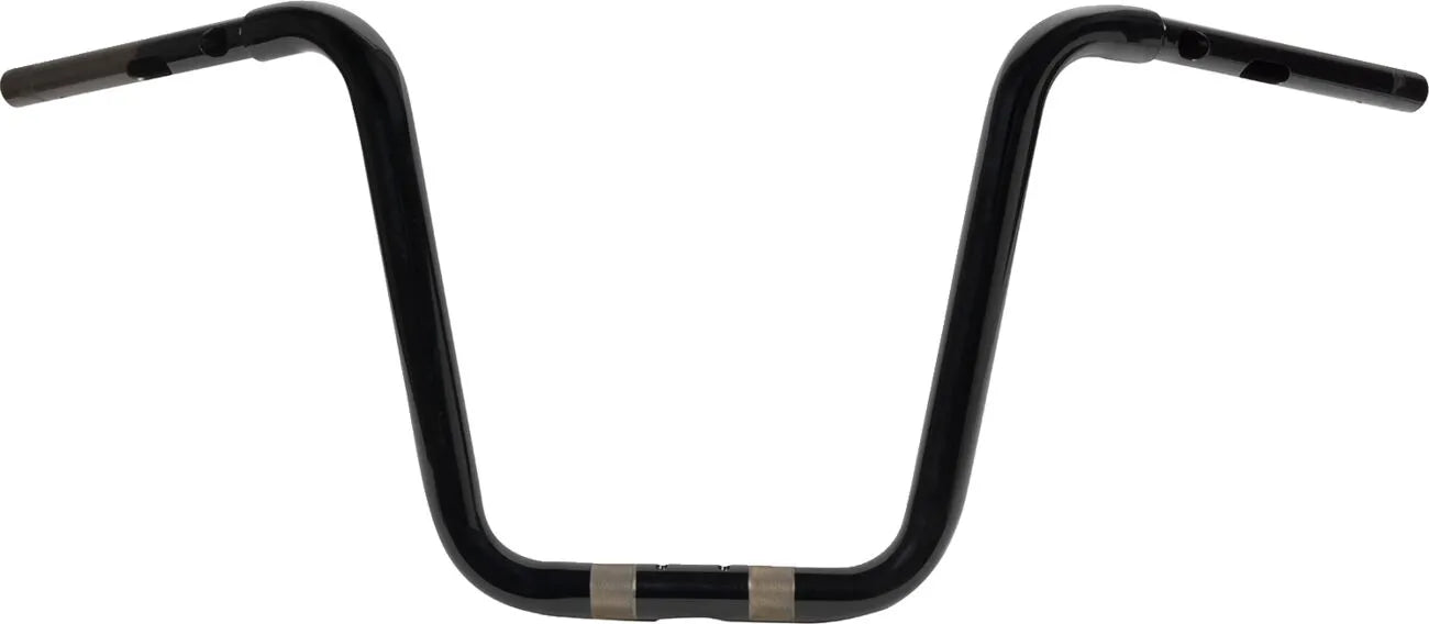 La Choppers Twin Round 12" Black Handlebar