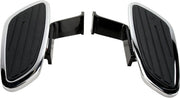 Cobra Swept Floorboard Kit - Chrome & Black