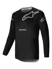 Alpinestars Racer Graphite Jersey For Off-road Riding - Black/Gray