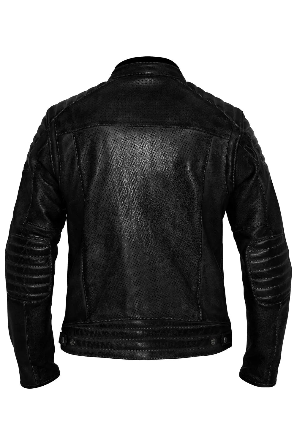 John Doe Storm Leather Jacket For Men - Black