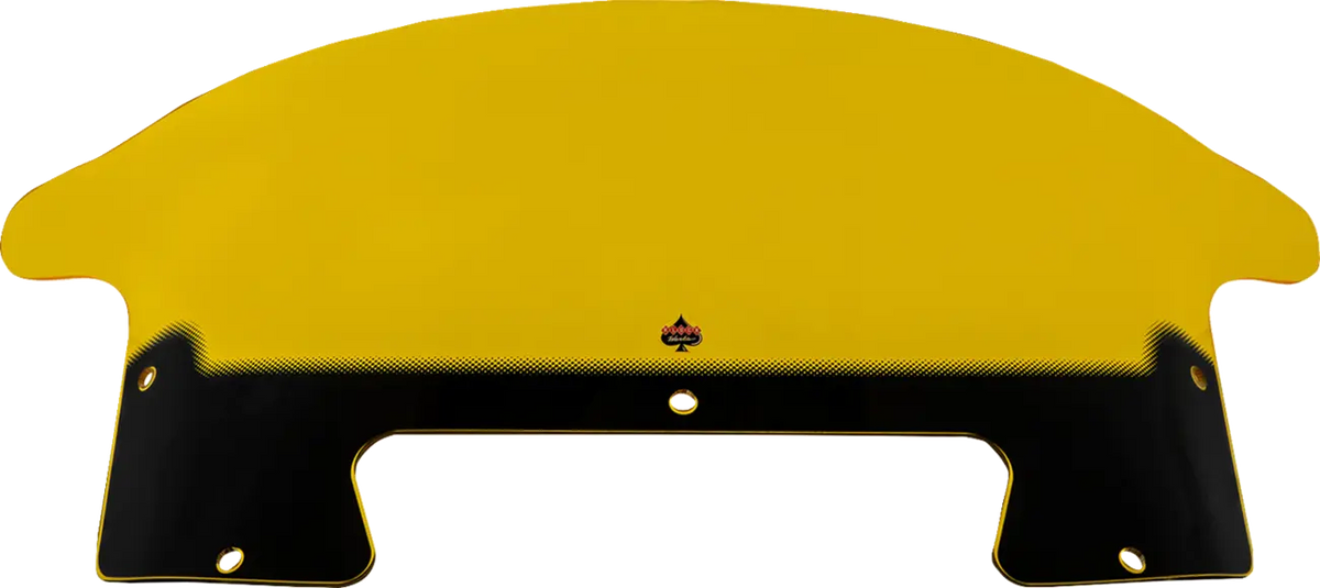 Klock Werks Kolor Flare Windshield 9" Yellow for Chieftain