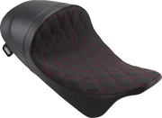 Drag Specialties Ez-on Forward Low Solo Seat - For Harley Davidson