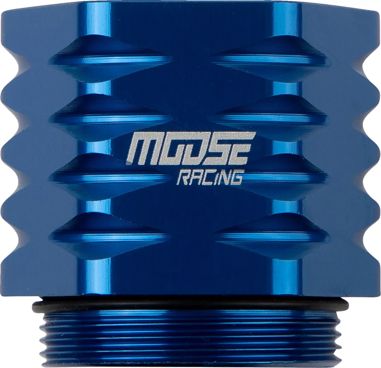 Moose Offroad Hinterradbremsflüssigkeitsbehälter-Verlängerung - Aluminium Blau