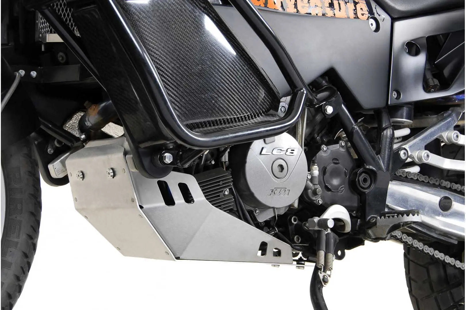Sw-motech Engine Guard For Motorcycle Underbody Protection