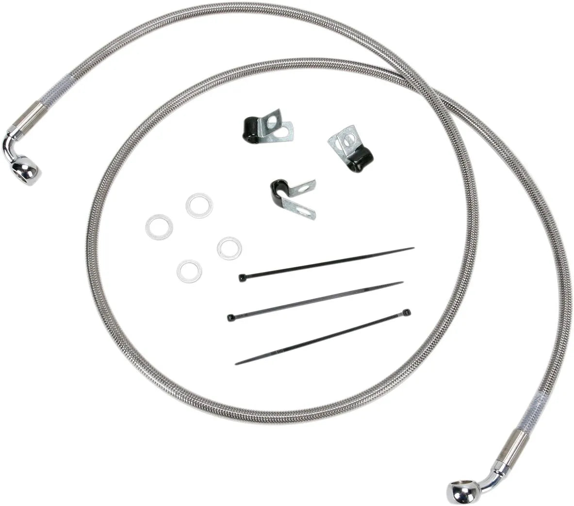 Drag Specialties Verlängerter Bremsleitungssatz 50.25"