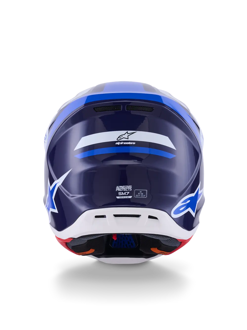 Alpinestars S-M7 Rise Helmet Blue/White
