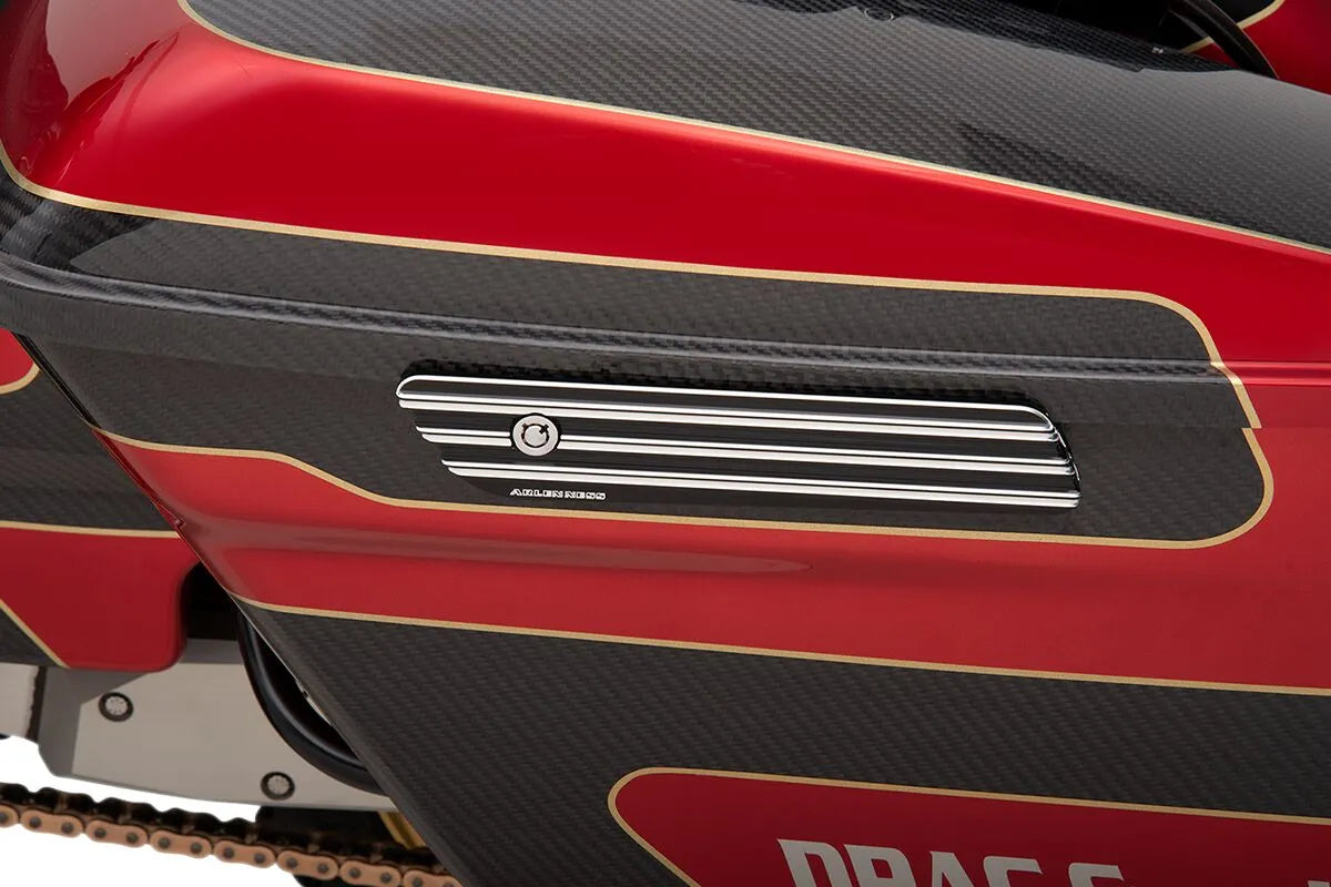 Arlen Ness Ness-tech Saddlebag Hinge Covers - Black