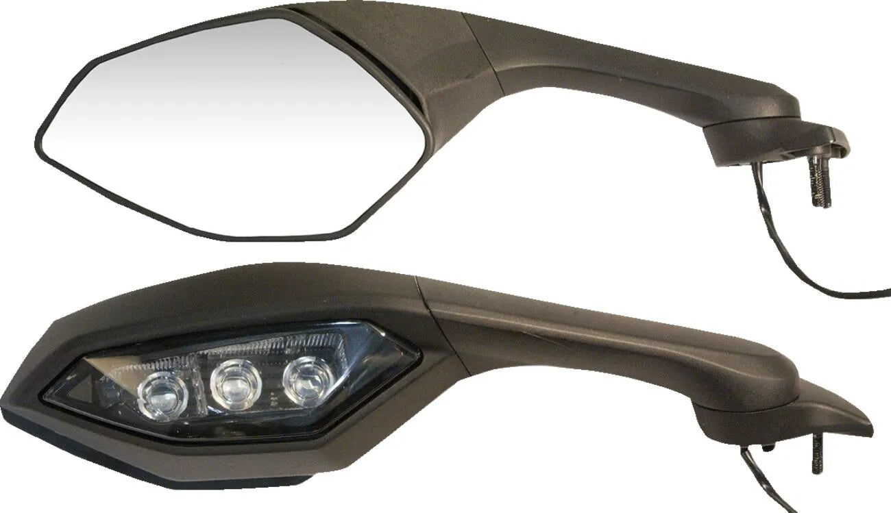 Emgo Oem-style Replacement Mirror For Yamaha