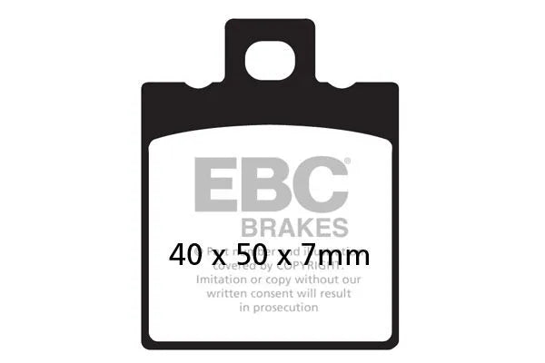 Ebc Vee Semi-Sinter Bremsbeläge - Vorne & Hinten