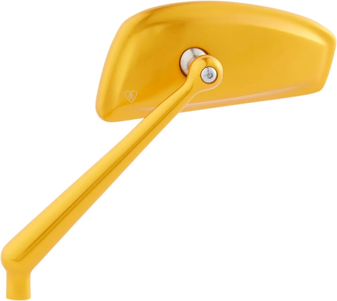Arlen Ness Tearchop Mirror - Gold Anodized