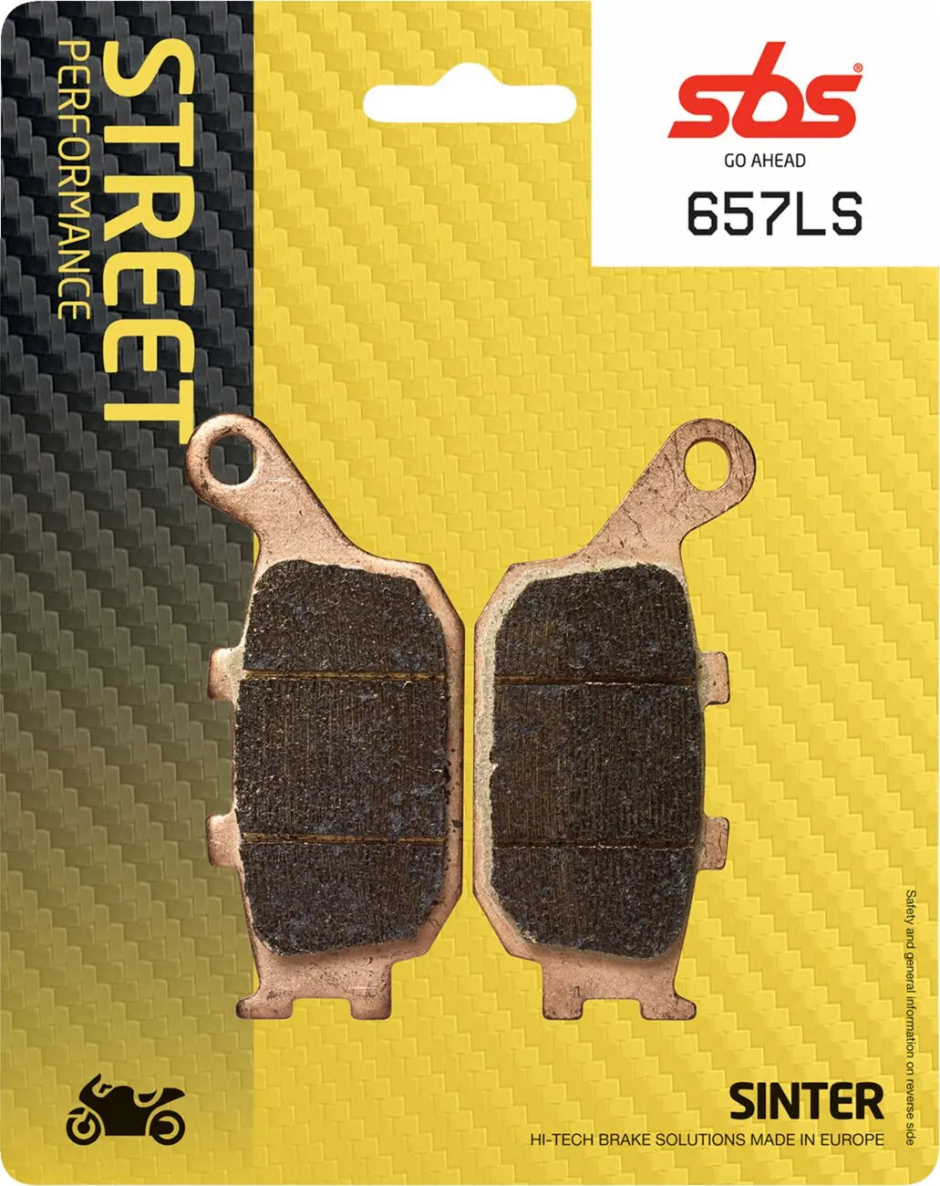 Sbs Ls Street Excel Sintermetall Bremsbeläge Hinten - Hinten