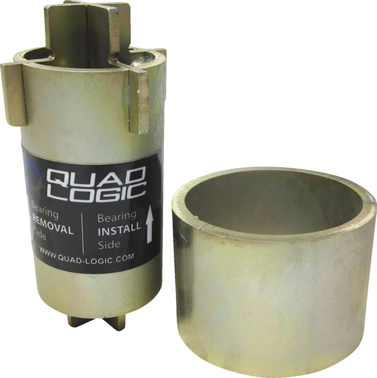 Quad Logic Wheel Bearing Installer/Remover Tool Dual-Sided Brass