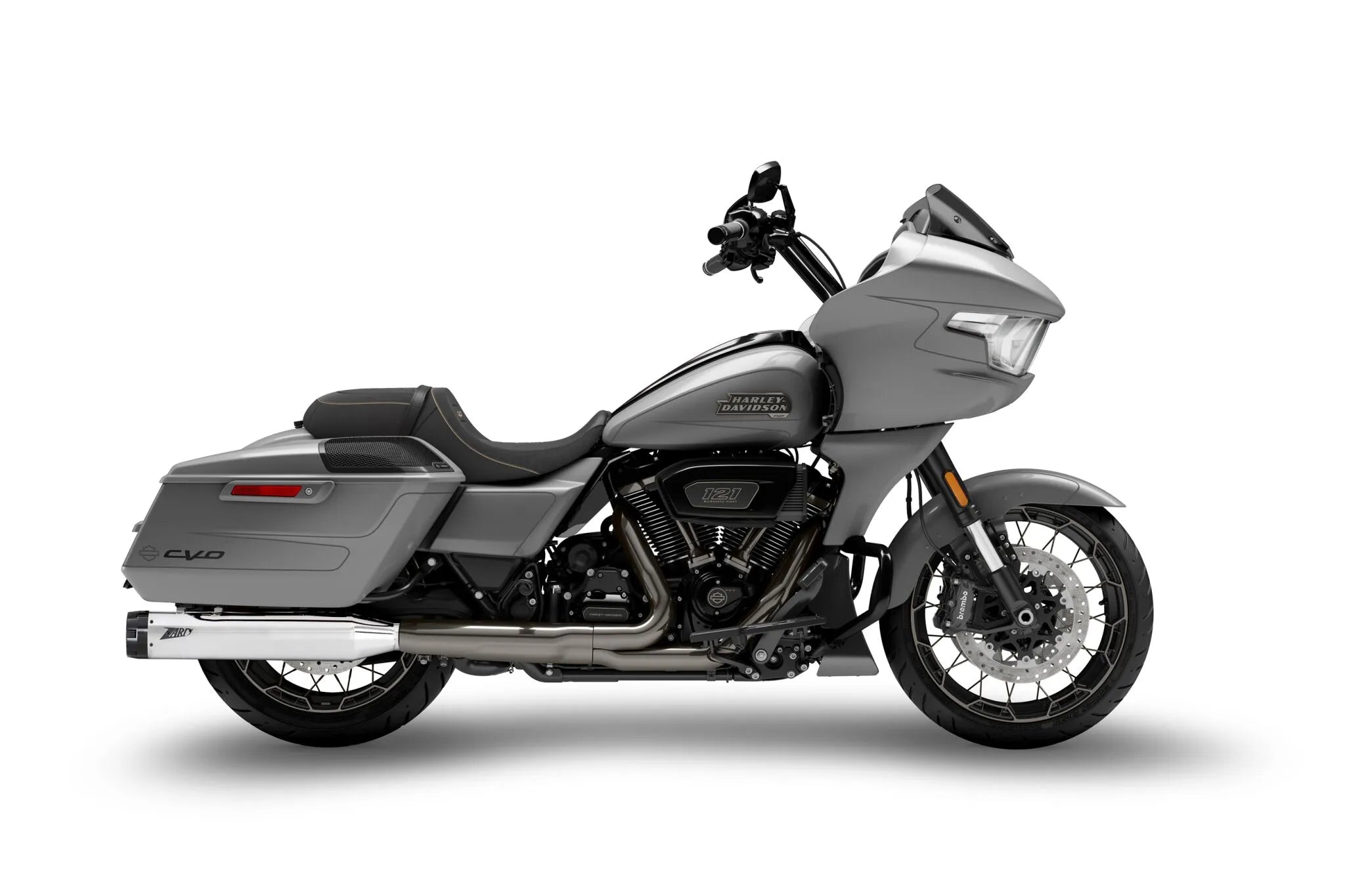 Zard 4.5" Slip-On Auspuff Für HD Grand American Touring - ECE Straßenzulassung