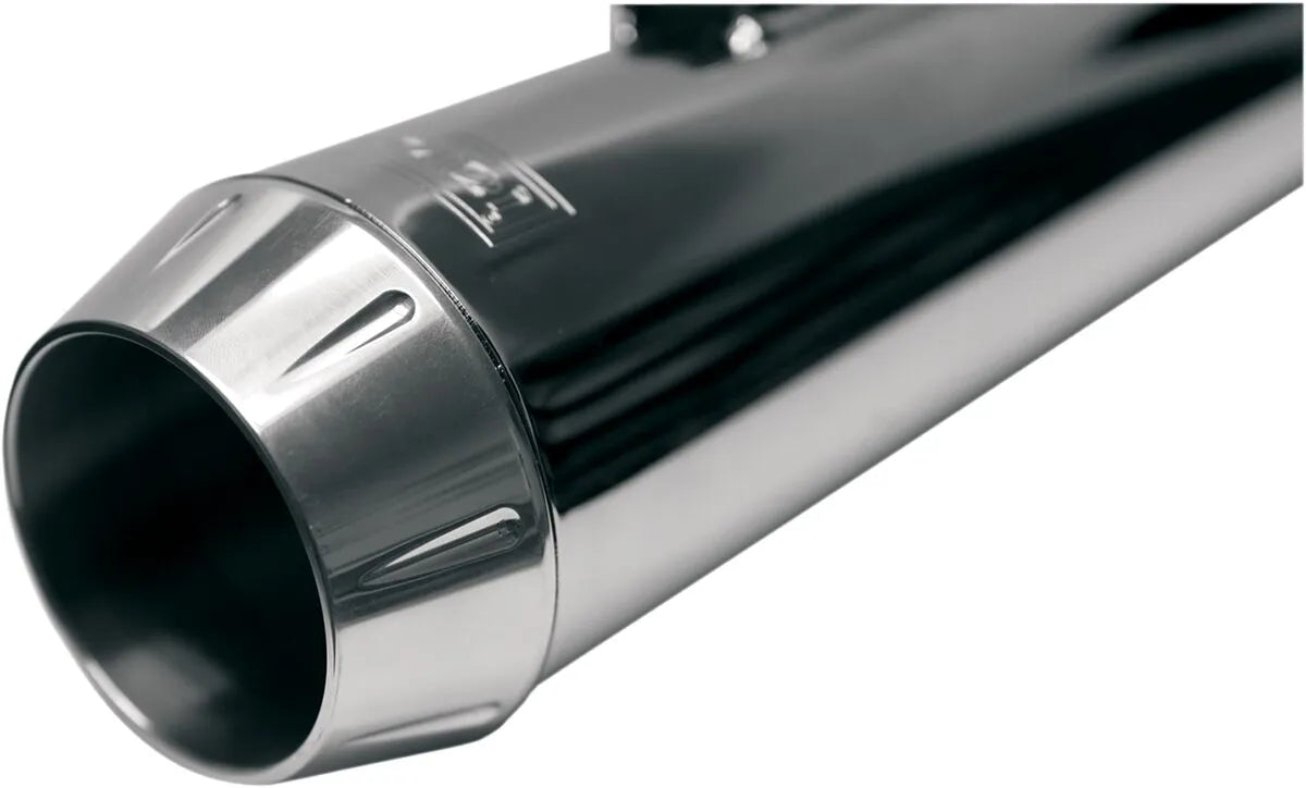 Bassani Xhaust Auspuff Endkappe - Poliertes Billet Aluminium