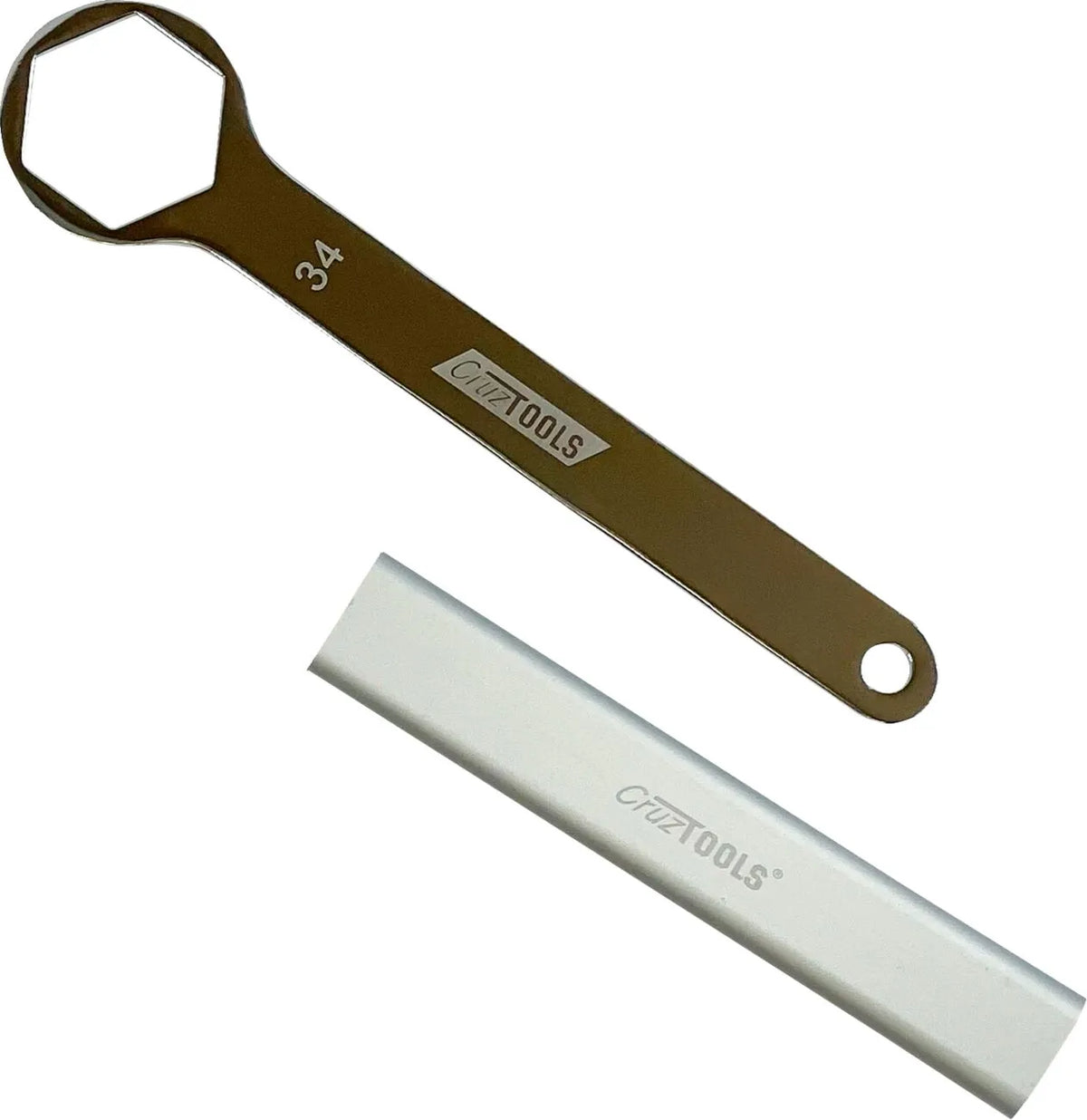Cruztools 34 mm Axle Wrench with Extension Handle Black for BMW